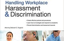 الدليل الأساسي للتعامل مع التحرش والتمييز في بيئة العمل.  ديبورا  انجلند .