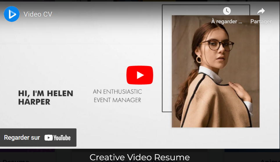 What is a video resume  ?